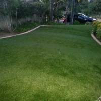 Installing Artificial Grass Condon, Tennessee Landscaping, Front Yard Design