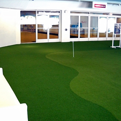 Artificial Grass Installation New Johnsonville, Tennessee Outdoor Putting Green, Commercial Landscape
