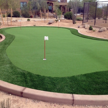 Artificial Turf Midtown, Tennessee Putting Green Carpet, Backyard Makeover