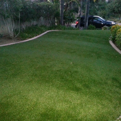Installing Artificial Grass Condon, Tennessee Landscaping, Front Yard Design