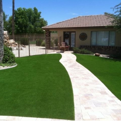 Installing Artificial Grass LaFollette, Tennessee Lawns, Small Front Yard Landscaping