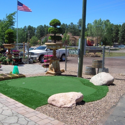 Synthetic Turf Bethpage, Tennessee Office Putting Green, Commercial Landscape