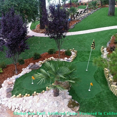 Synthetic Turf Memphis, Tennessee Office Putting Green, Beautiful Backyards