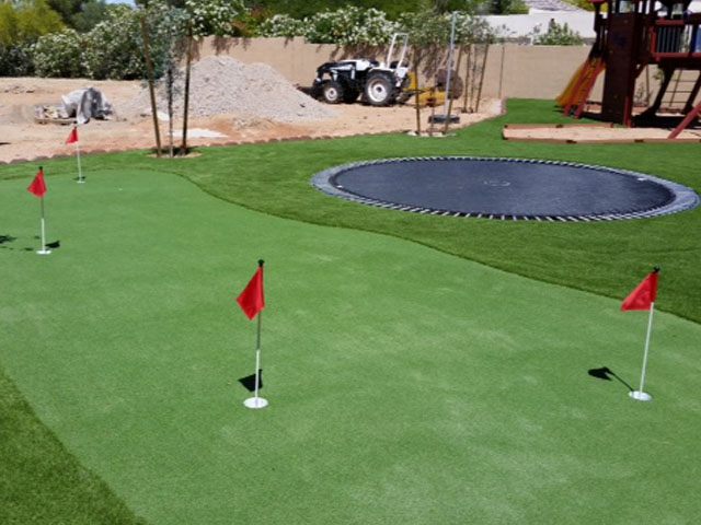 Artificial Grass Installation New Market, Tennessee Putting Green Carpet, Backyard Landscaping Ideas